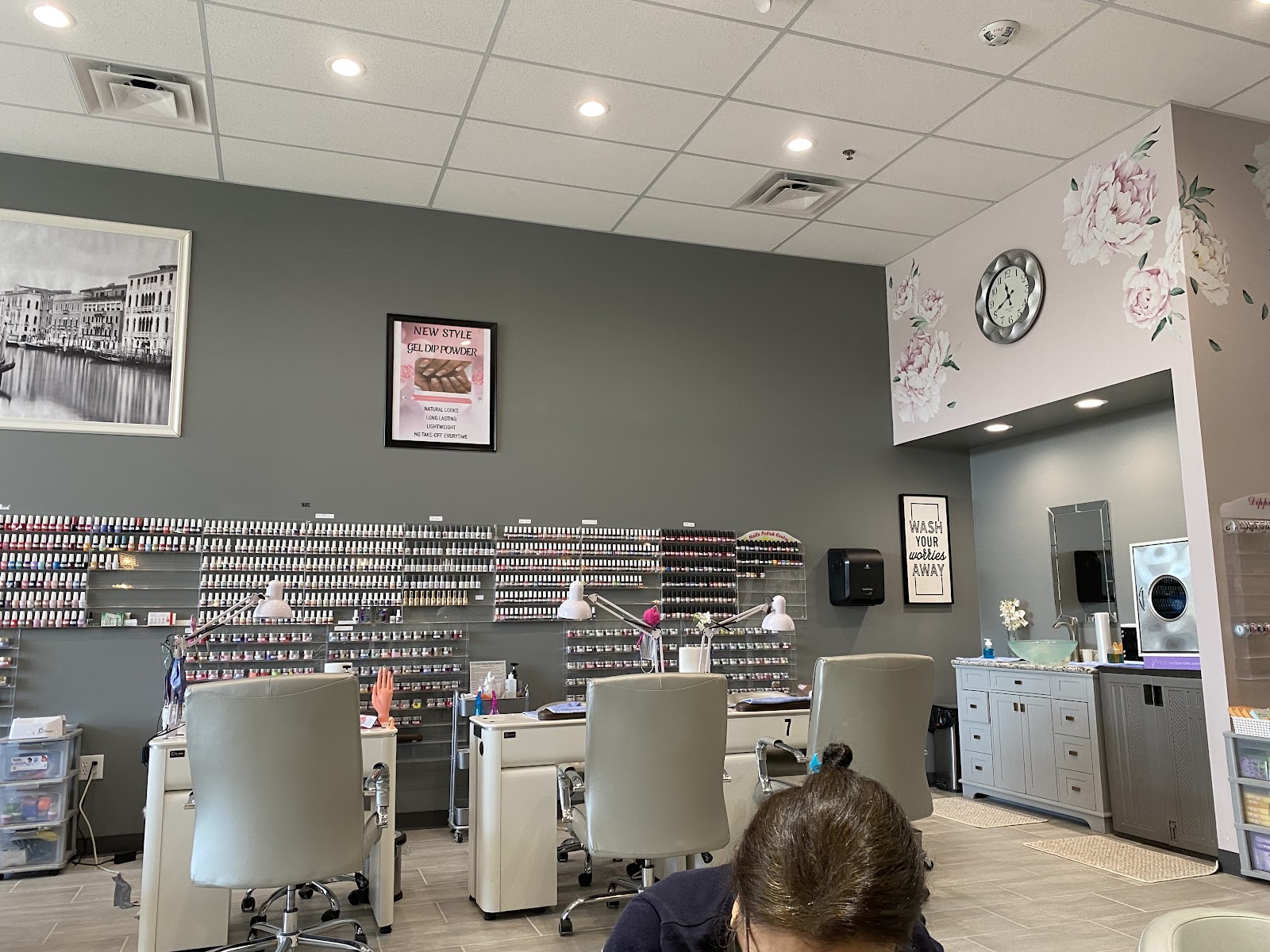 Lux Nails & Lashes nail work in West Allis, Wisconsin